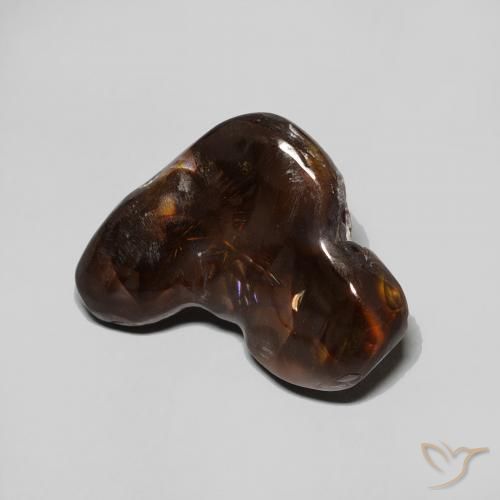 Ágata de fuego Multicolor natural de 5.35 ct, Elegante, Opaco