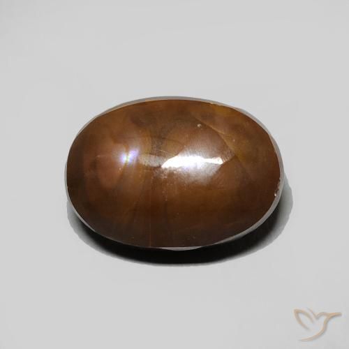 3.25ct Natural Multicolor Ágata de fuego, Ovalada, Opaco