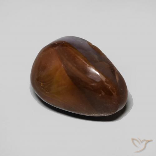 Ágata de fuego Multicolor natural de 4.40 ct, Elegante, Opaco