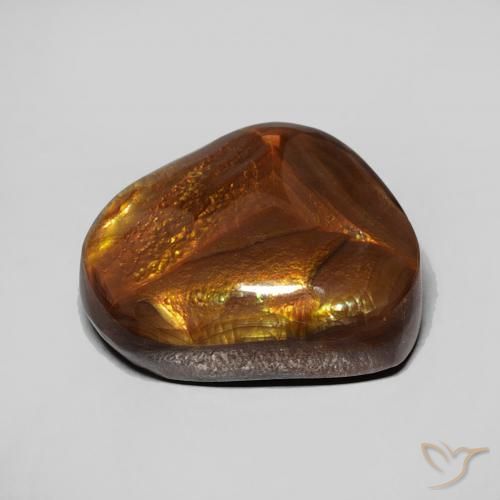 Ágata de fuego Multicolor natural de 6.34 ct, Elegante, Opaco