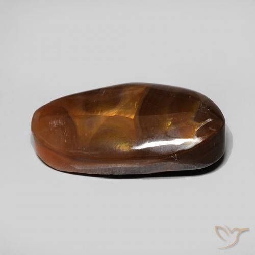 Ágata de fuego Multicolor natural de 6.88 ct, Elegante, Opaco