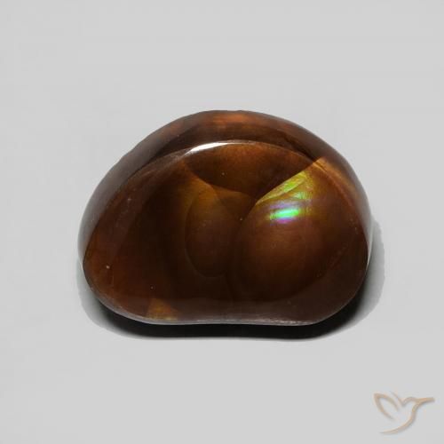 5.32ct Natural Multicolor Ágata de fuego, Elegante, Opaco
