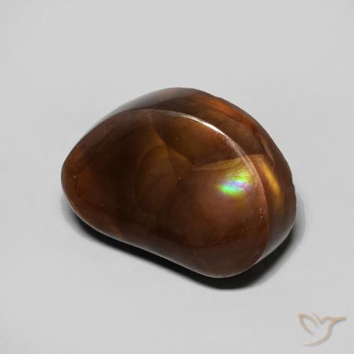 Ágata de fuego Multicolor natural de 5.32 ct, Elegante, Opaco