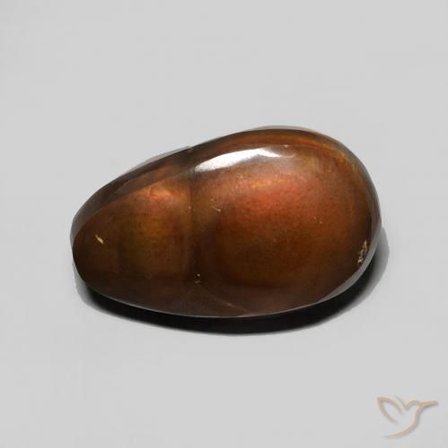 4.60ct Natural Multicolor Ágata de fuego, Elegante, Opaco