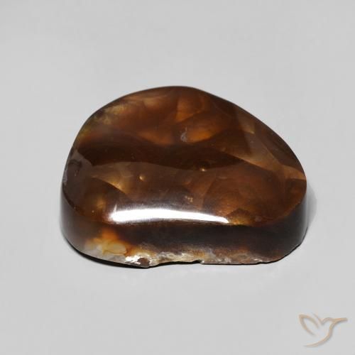 Ágata de fuego Multicolor natural de 8.87 ct, Elegante, Opaco
