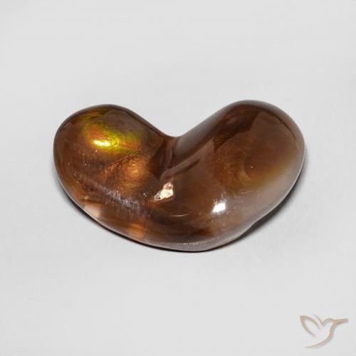 Ágata de fuego Multicolor natural de 6.52 ct, Elegante, Opaco