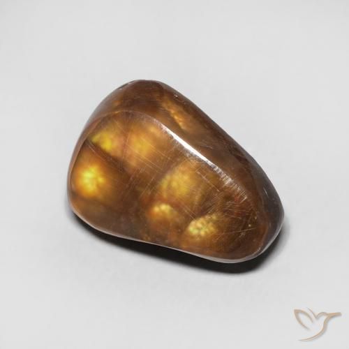 Ágata de fuego Multicolor natural de 4.62 ct, Elegante, Opaco