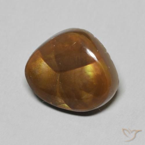 Ágata de fuego Multicolor natural de 6.04 ct, Elegante, Opaco