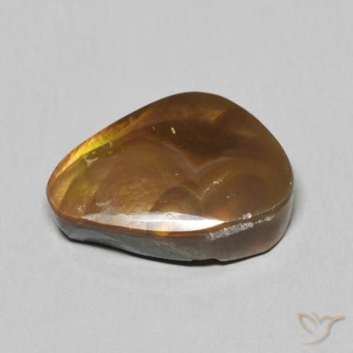 Ágata de fuego Multicolor natural de 6.05 ct, Elegante, Opaco