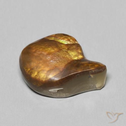Ágata de fuego Multicolor natural de 6.47 ct, Elegante, Opaco