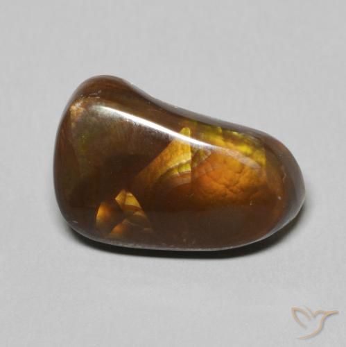 6.74ct Natural Multicolor Ágata de fuego, Elegante, Opaco