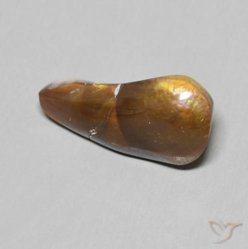 Ágata de fuego Multicolor natural de 5.64 ct, Elegante, Opaco