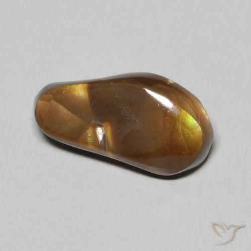 Ágata de fuego Multicolor natural de 6.15 ct, Elegante, Opaco