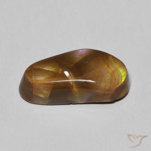Ágata de fuego Multicolor natural de 6.15 ct, Elegante, Opaco