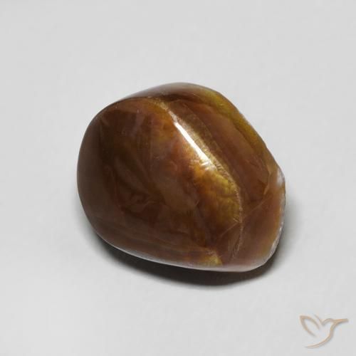 Ágata de fuego Multicolor natural de 4.08 ct, Elegante, Opaco