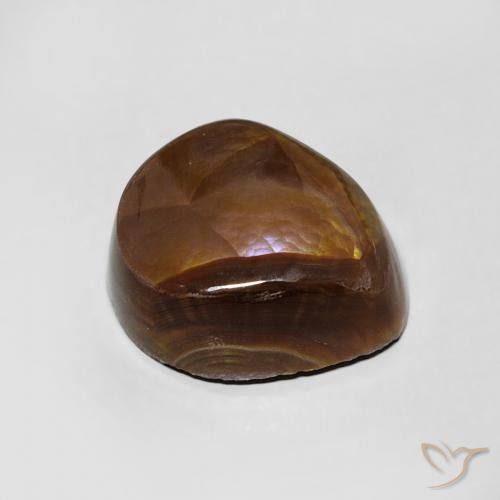 Ágata de fuego Multicolor natural de 4.08 ct, Elegante, Opaco