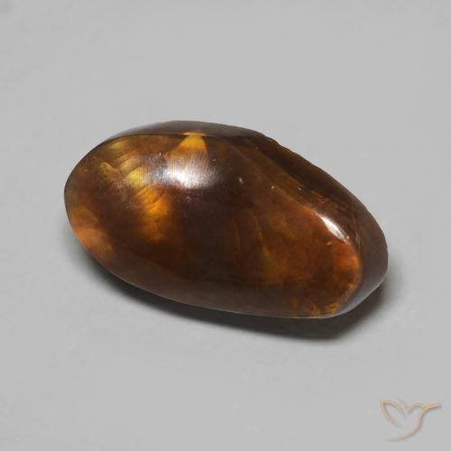 Ágata de fuego Multicolor natural de 5.59 ct, Elegante, Opaco