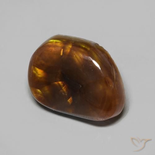 Ágata de fuego Multicolor natural de 7.75 ct, Elegante, Opaco