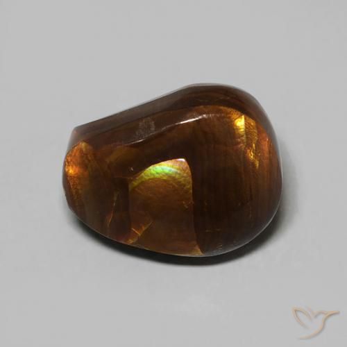 5.20ct Natural Multicolor Ágata de fuego, Elegante, Opaco