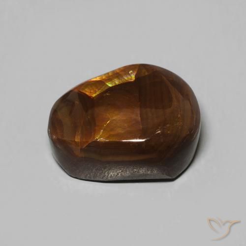 Ágata de fuego Multicolor natural de 5.20 ct, Elegante, Opaco