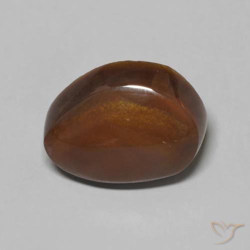 4.55ct Natural Multicolor Ágata de fuego, Elegante, Opaco