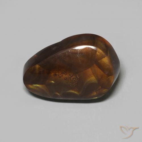 6.73ct Natural Multicolor Ágata de fuego, Elegante, Opaco