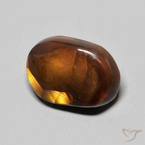 Ágata de fuego Multicolor natural de 4.35 ct, Elegante, Opaco