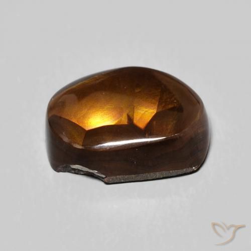 Ágata de fuego Multicolor natural de 4.35 ct, Elegante, Opaco