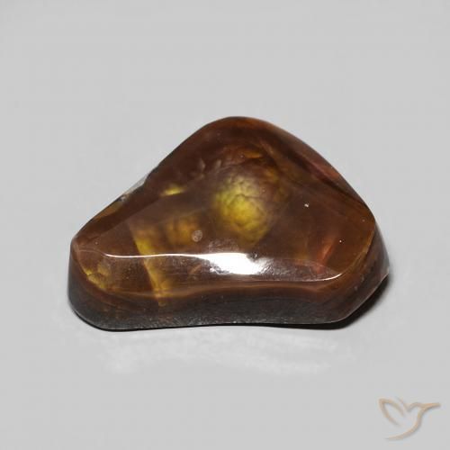 Ágata de fuego Multicolor natural de 7.00 ct, Elegante, Opaco