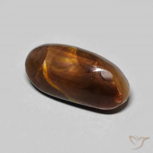 Ágata de fuego Multicolor natural de 7.37 ct, Elegante, Opaco