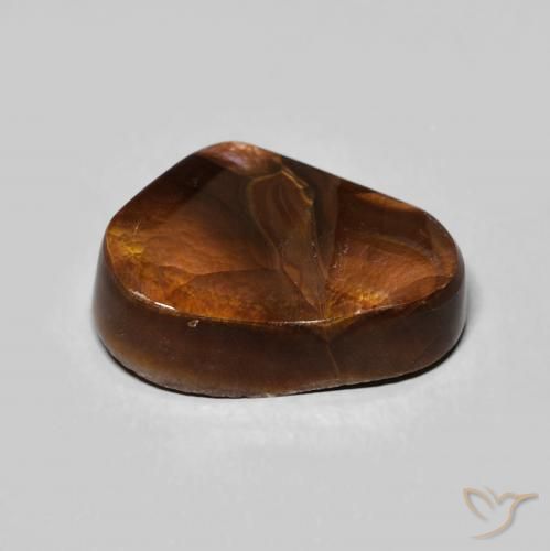 Ágata de fuego Multicolor natural de 5.31 ct, Elegante, Opaco