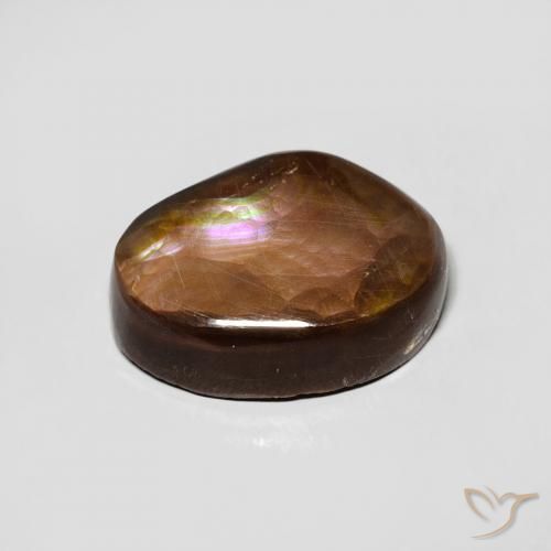 Ágata de fuego Multicolor natural de 4.51 ct, Elegante, Opaco