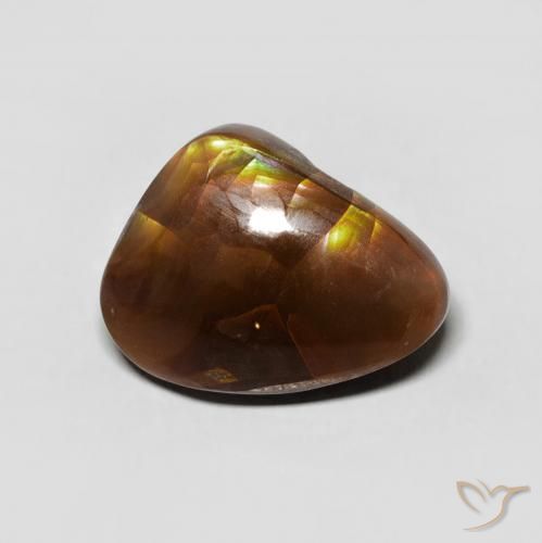 4.22ct Natural Multicolor Ágata de fuego, Elegante, Opaco