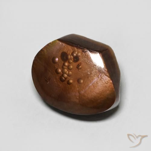 Ágata de fuego Multicolor natural de 5.64 ct, Elegante, Opaco