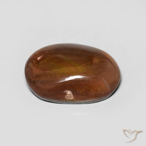 Ágata de fuego Multicolor natural de 5.12 ct, Elegante, Opaco
