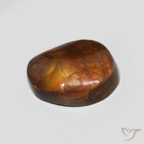 Ágata de fuego Multicolor natural de 7.06 ct, Elegante, Opaco