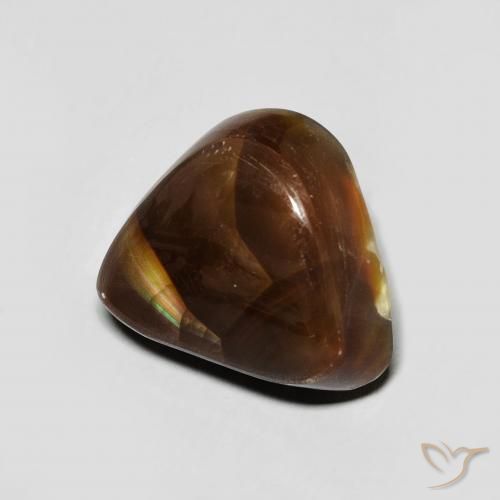 Ágata de fuego Multicolor natural de 6.59 ct, Elegante, Opaco