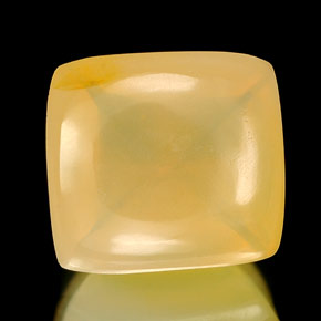 Ópalo de fuego amarillo natural de 2,45 ct, transparente, transparente / translúcido