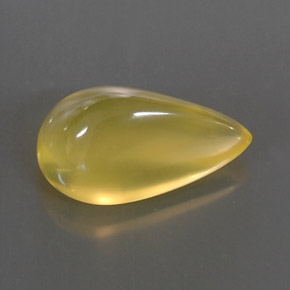 Ópalo de fuego amarillo natural de 4,90 ct, transparente, transparente / translúcido