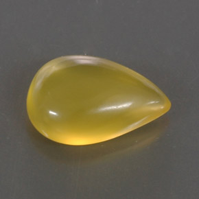 Ópalo de fuego amarillo natural de 2,06 ct, transparente, transparente / translúcido