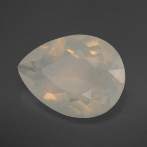 Ópalo de fuego amarillo natural de 4,41 ct, transparente, transparente / translúcido