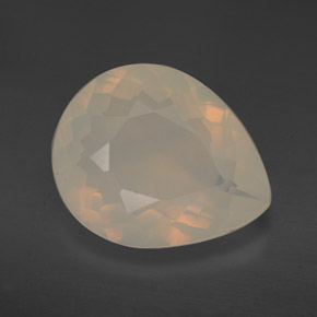 Ópalo de fuego amarillo natural de 4,47 ct, transparente, transparente / translúcido