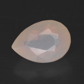 Ópalo de fuego amarillo natural de 3,45 ct, transparente, transparente / translúcido