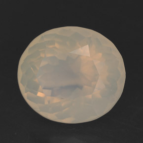Ópalo de fuego Amarillo blanco natural de 4.88 ct, Transparente, Transparente / Translúcido