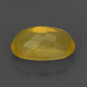Ópalo de fuego amarillo natural de 4,83 ct, transparente, transparente / translúcido