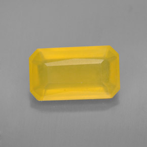 Ópalo de fuego Amarillo natural de 2.18 ct, Transparente, Transparente / Translúcido