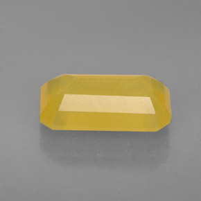 Ópalo de fuego Amarillo natural de 2.18 ct, Transparente, Transparente / Translúcido