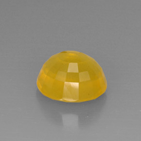 Ópalo de fuego naranja natural de 5,27 ct, transparente, transparente / translúcido