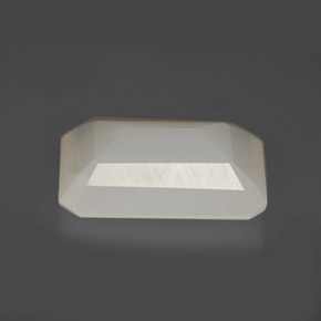 Ópalo de fuego blanco natural de 4,83 ct, transparente, transparente / translúcido