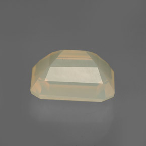 Ópalo de fuego naranja natural de 2,88 ct, transparente, transparente / translúcido